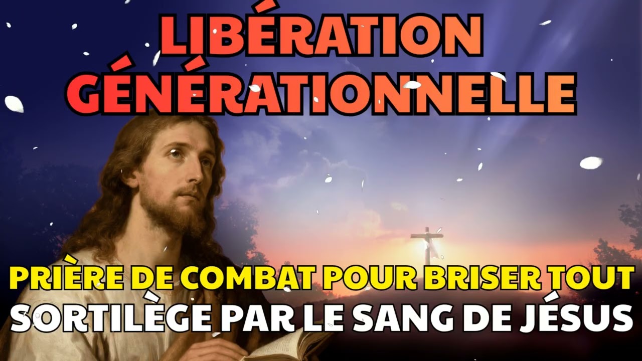 PRIÈRE DE COMBAT POUR BRISER LES SORTILÈGES ET MALÉDICTIONS GÉNÉRATIONNELLES PAR LE SANG DE JÉSUS
