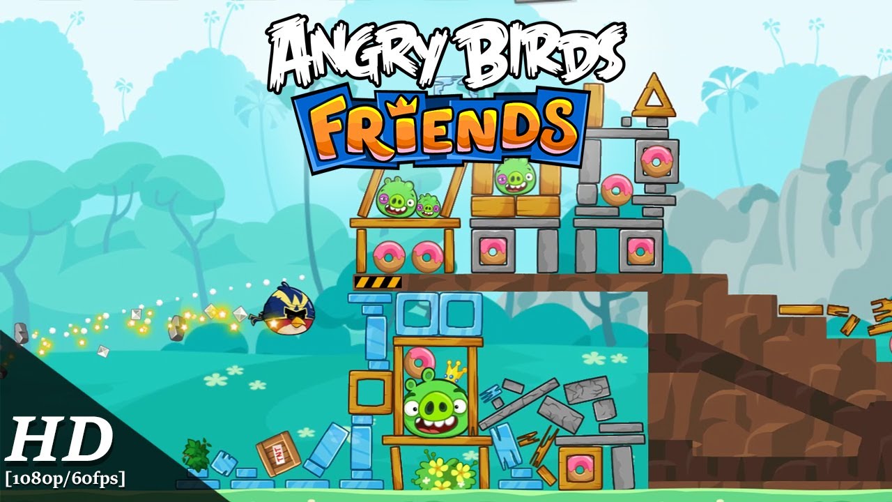 Angry Birds Friends Android Gameplay [1080p/60fps]