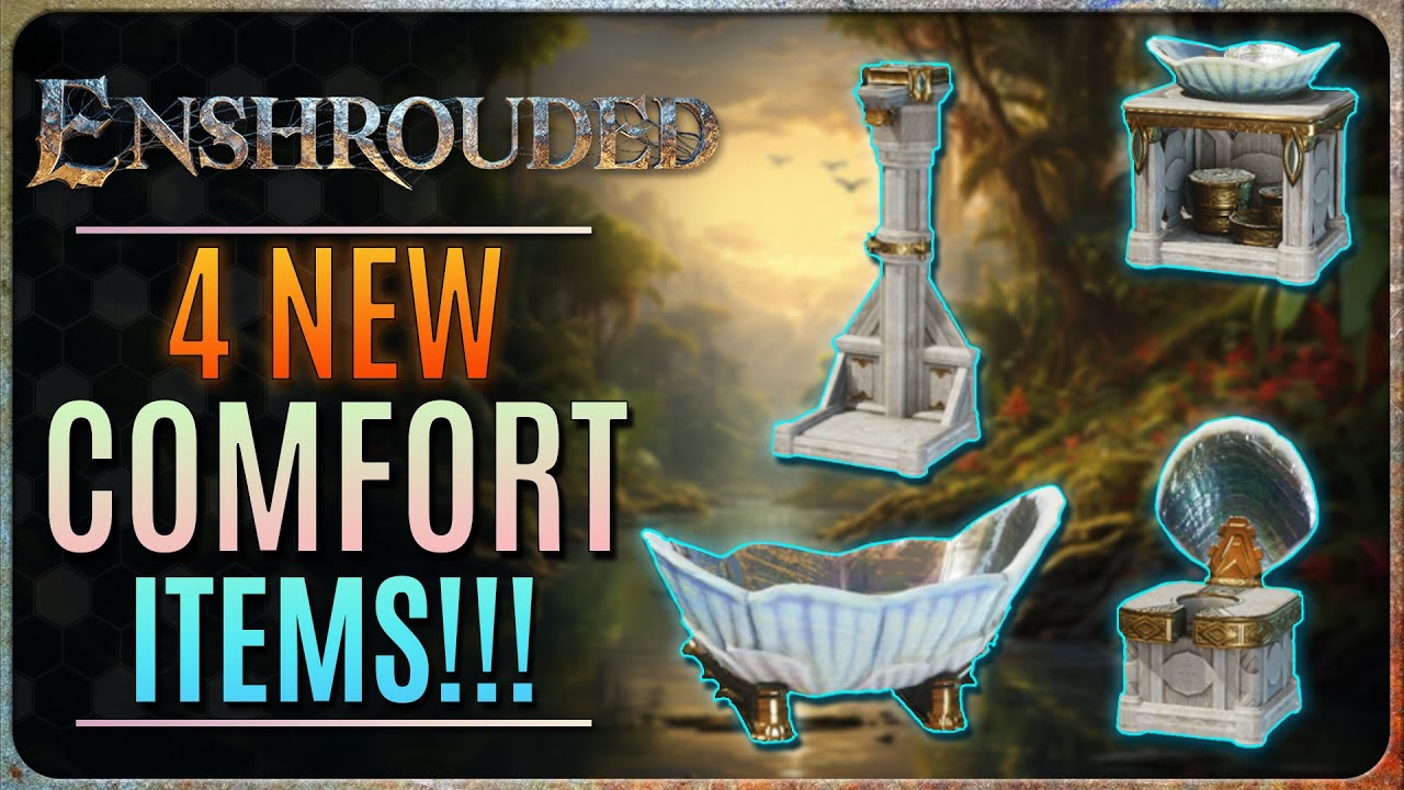 4 NEW COMFORT ITEMS!!!! NEW MAX 122 COMFORT RATING!!