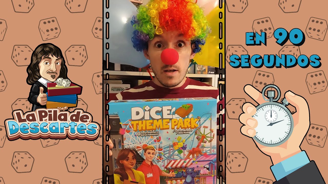 Dice Theme Park... en 90 segundos (Descubre el Juego de Mesa)