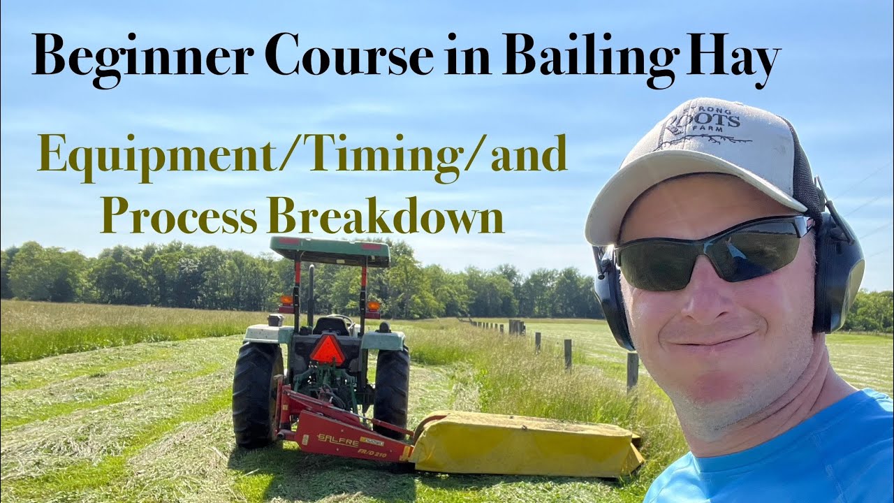 Baling Hay 101, Get Started Right #farming #homesteading