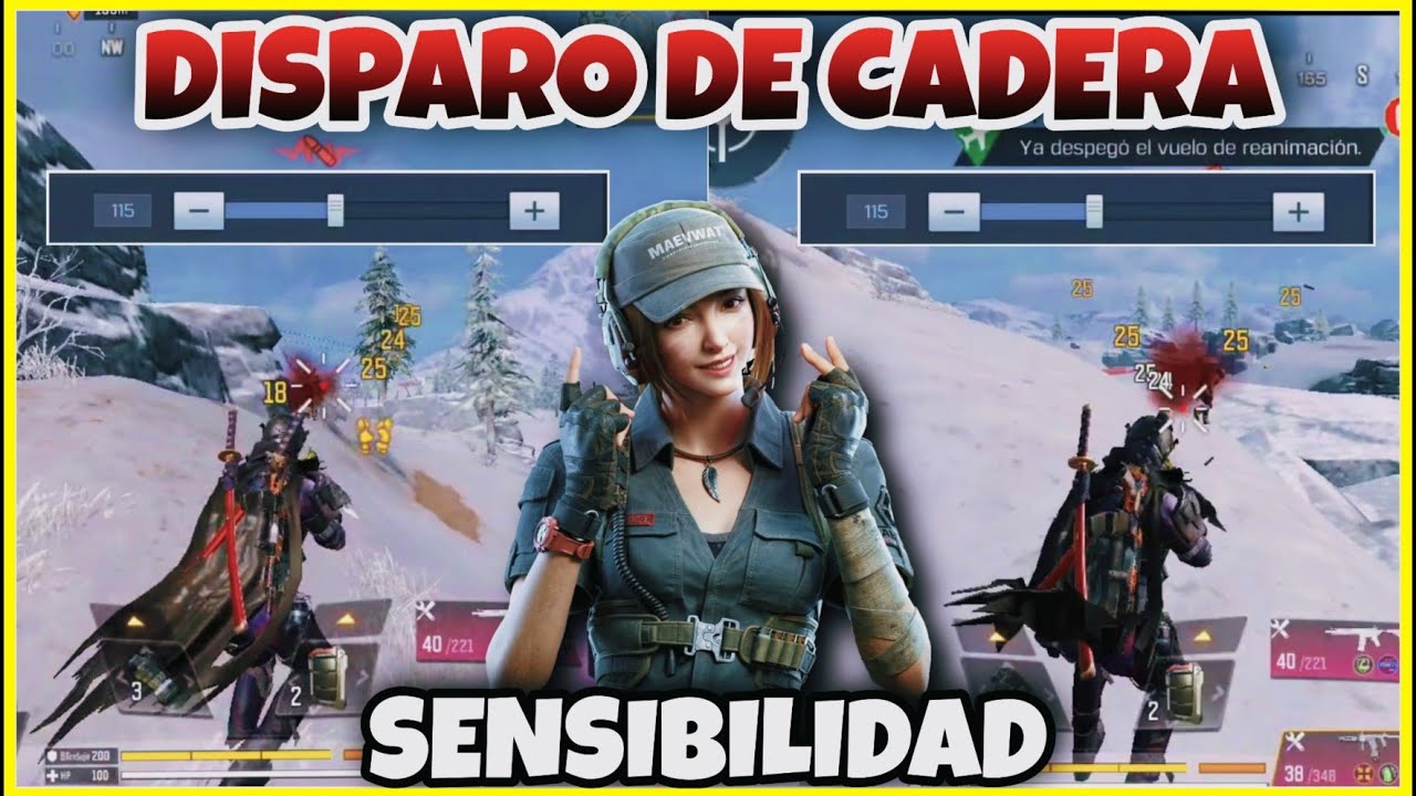 ✅ Cómo Disparar desde la CADERA COD MOBILE BR | Disparo de CADERA CONFIGURACIÓN en COD MOBILE BR