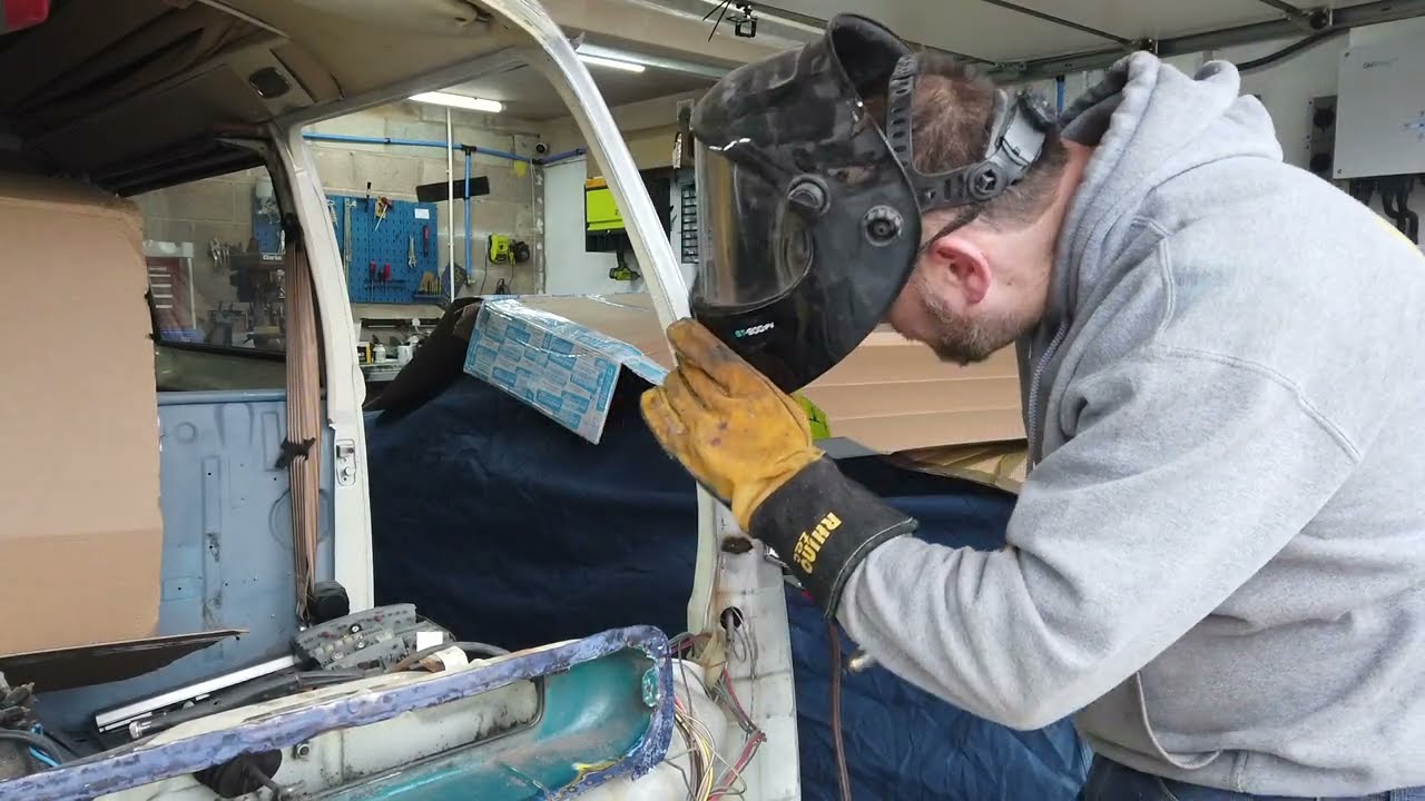 Bertie Part 10 - VW T2 restoration Front panel repair 2