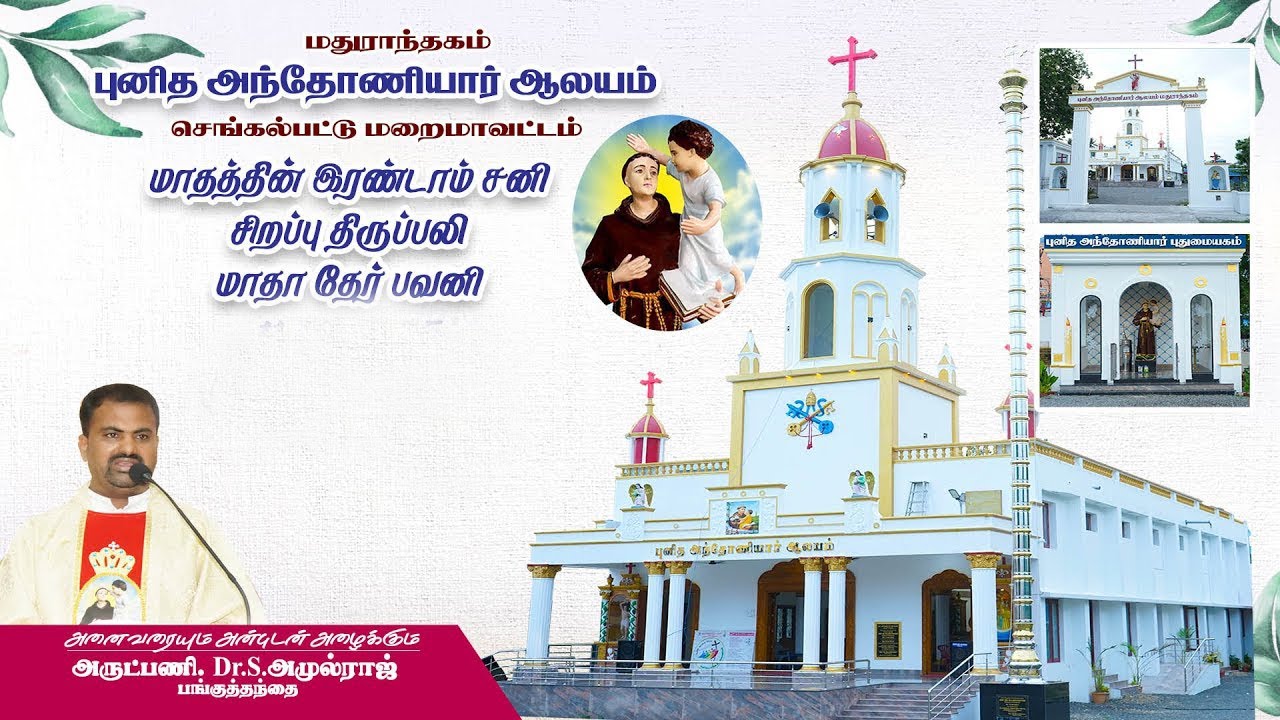 🔴Live | அன்னைக்கு சிறப்பு திருப்பலி புனித அந்தோணியார் ஆலயம் 14.02.2026 Rev.Fr.Dr.S.Amulraj
