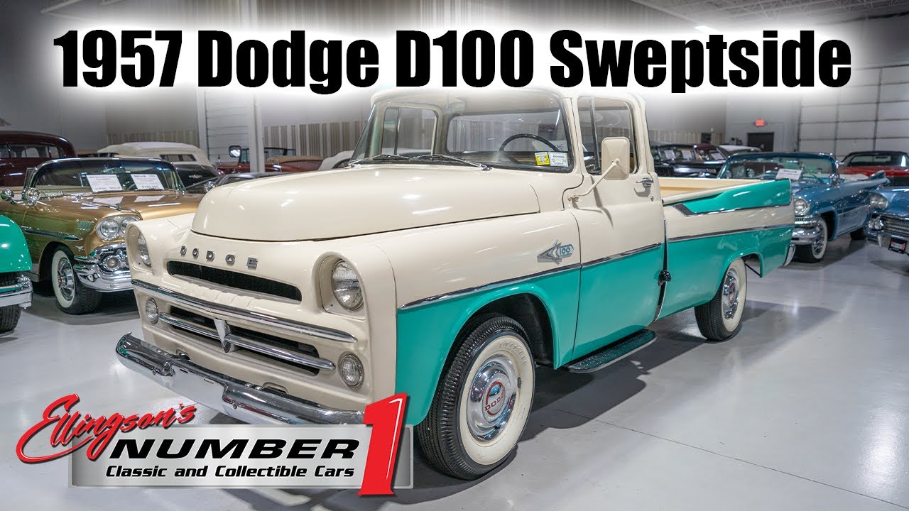 1957 Dodge D100 Sweptside Pickup at Ellingson Motorcars in Rogers, MN