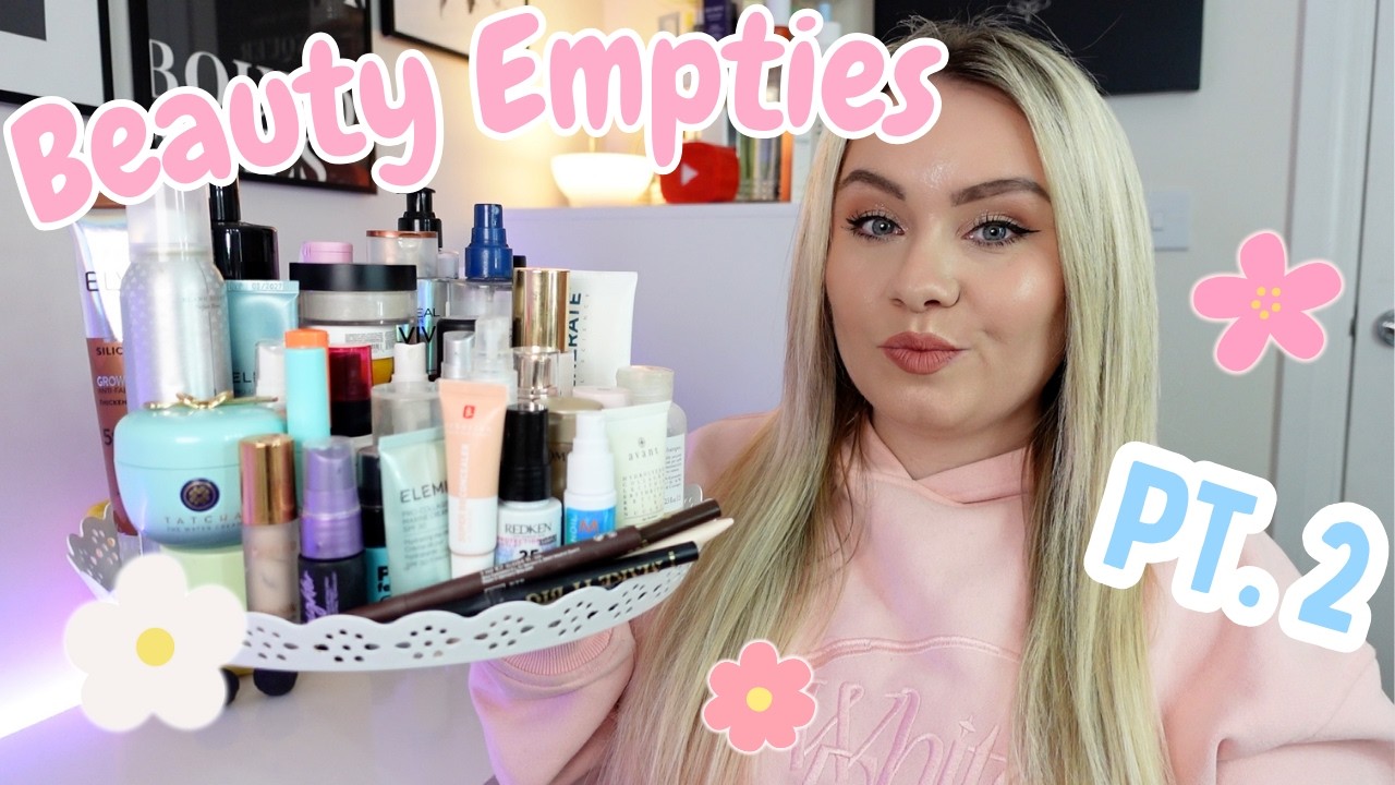 BEAUTY & SKINCARE EMPTIES PT 2! PRODUCTS I'VE USED UP & WHAT I THOUGHT 🗑️ | MISS BOUX
