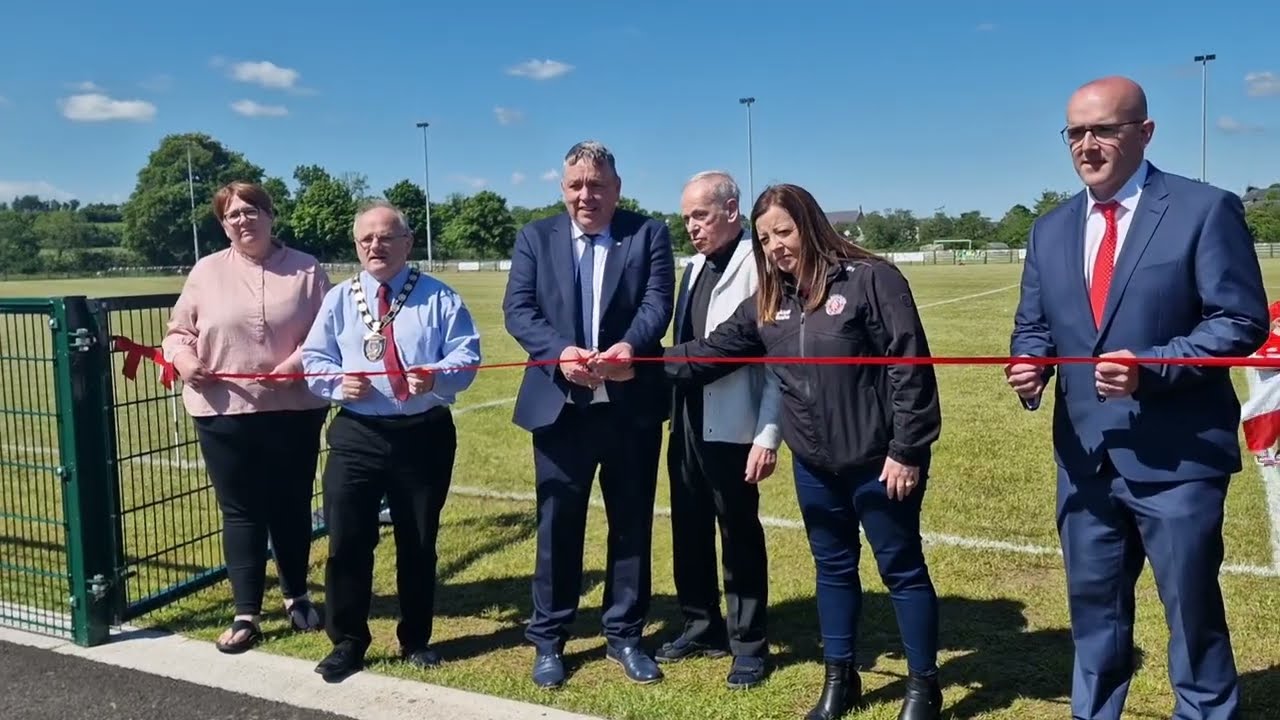 Drumquin GFC opening of new training field