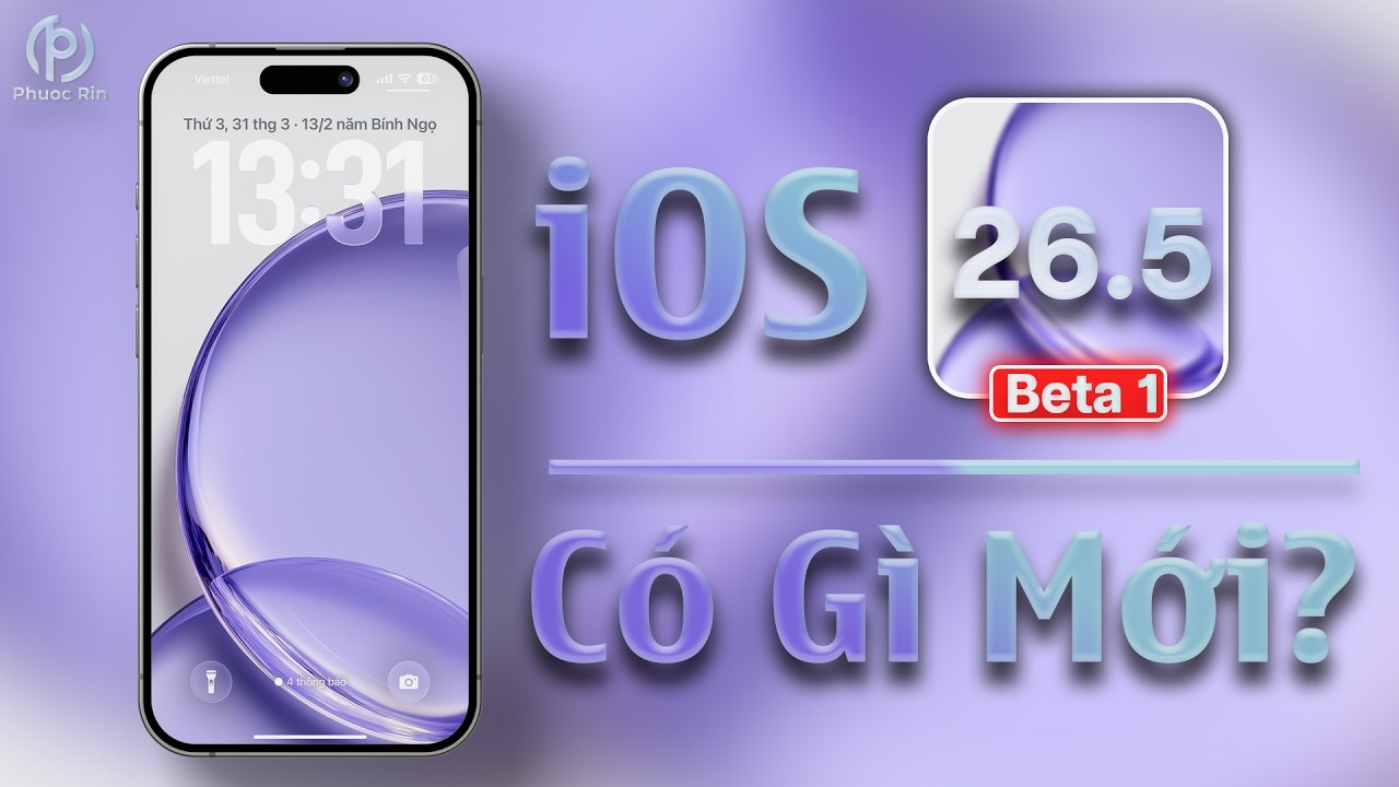 iOS 26.5 beta 1 c&oacute; g&igrave; mới?