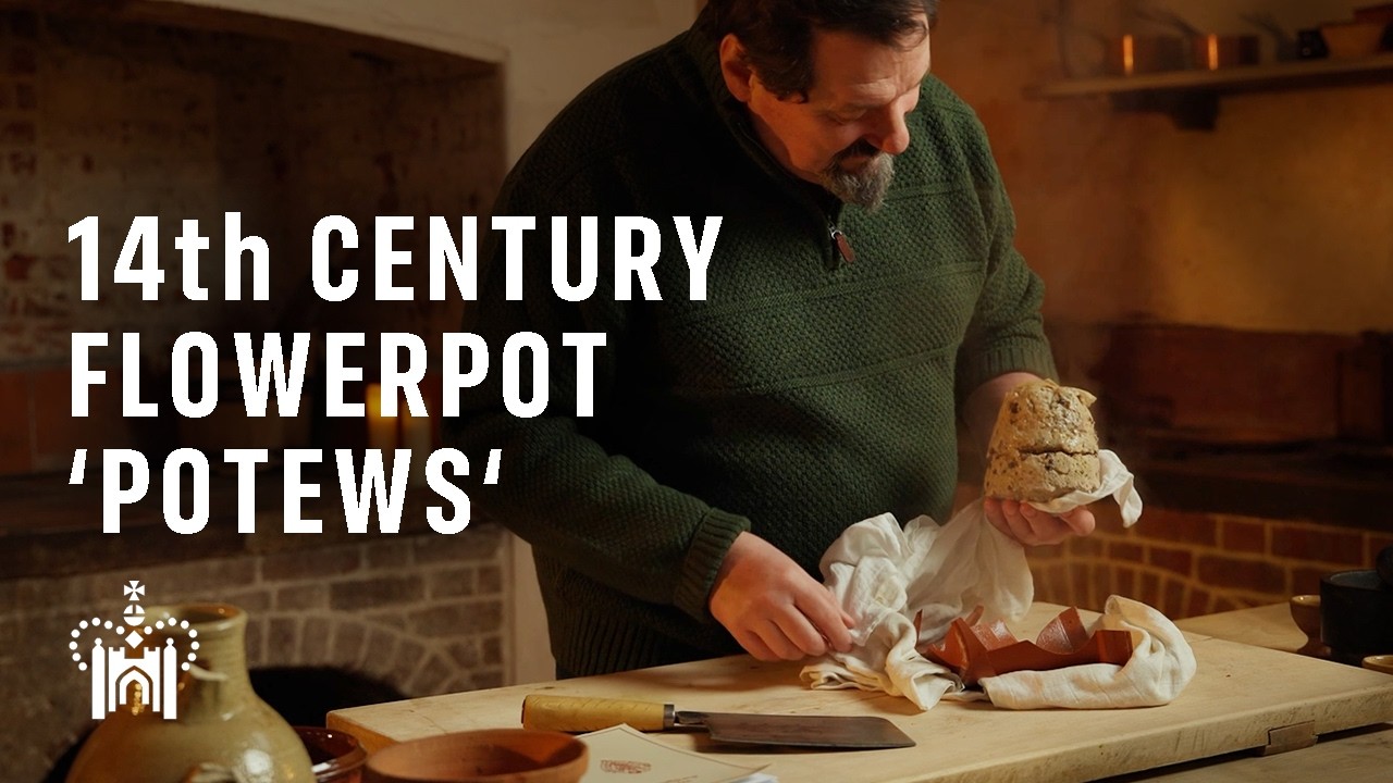 Why is this Medieval Recipe Cooked in a Flowerpot? | Historic Cookery at Kew Palace