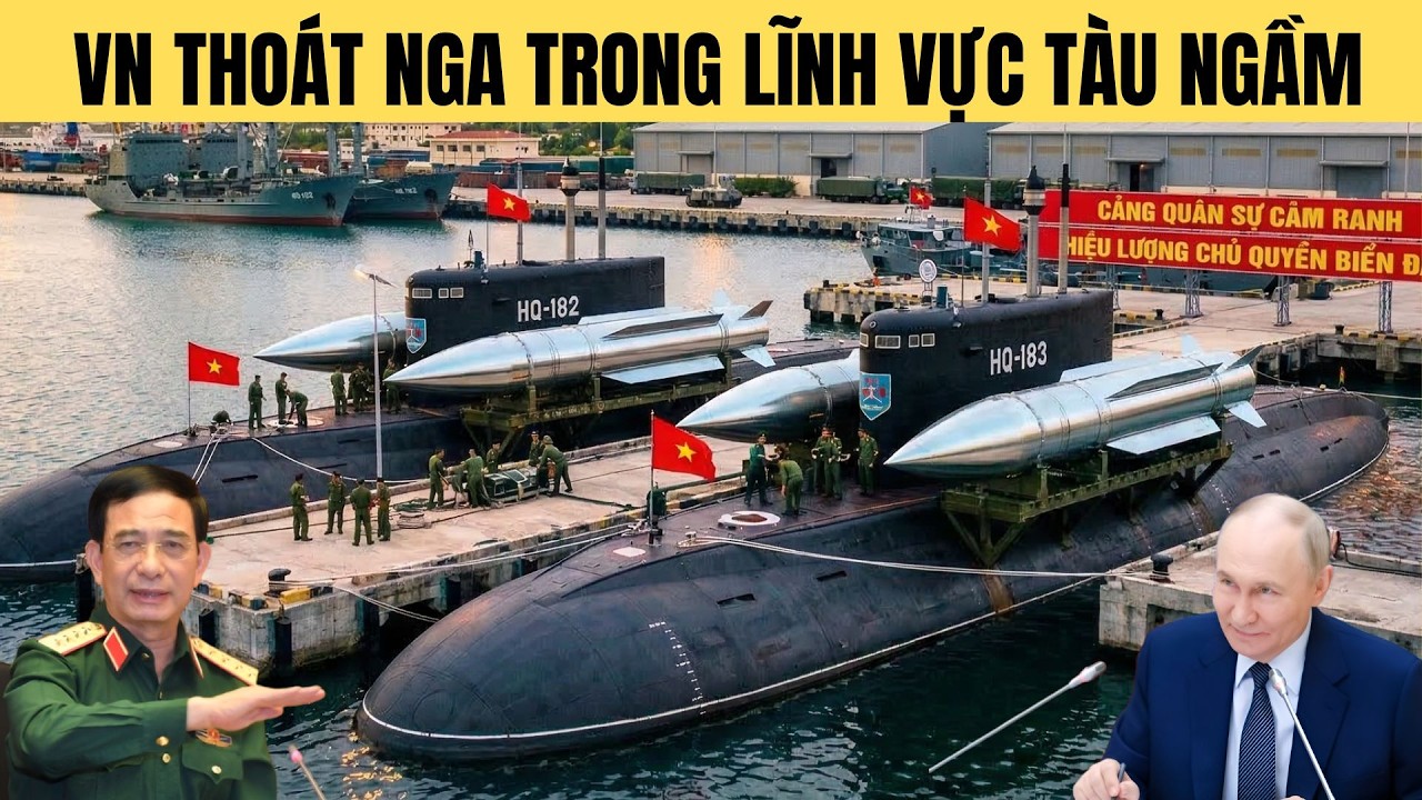 Nóng!Việt Nam đã “thoát Nga” trong lĩnh vực tàu ngầm khiến TQ phải rén
