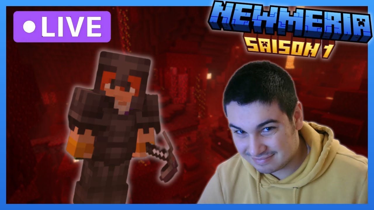 EN QUÊTE DE LA NETHERITE ! | Minecraft Newmeria Saison 1