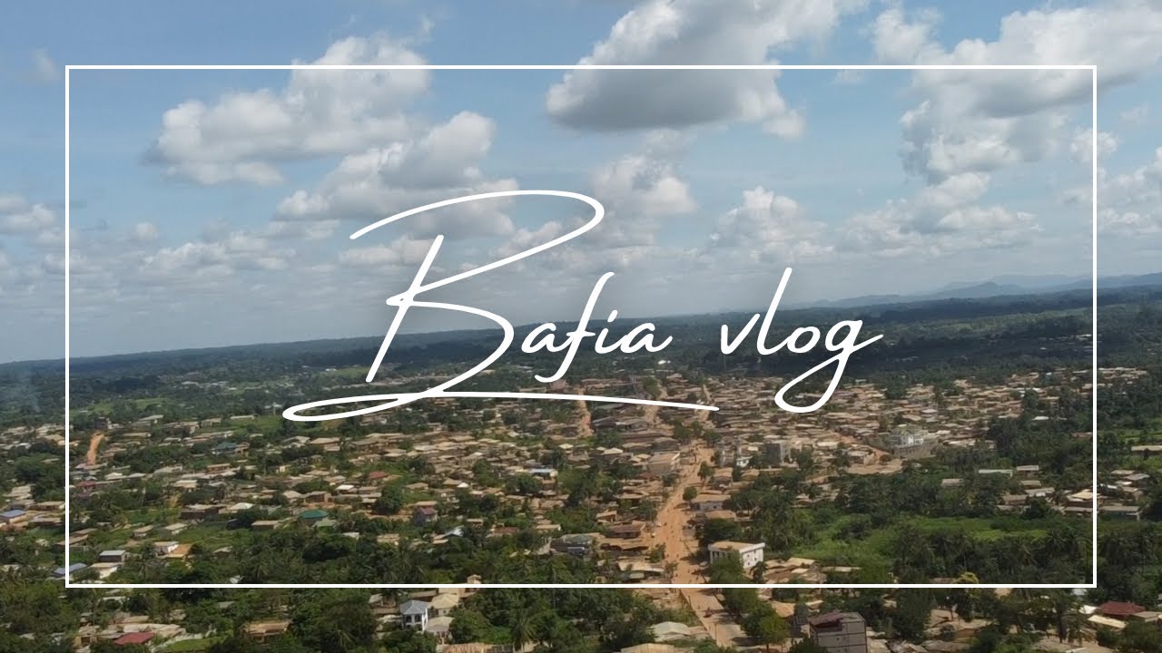 【vlog】Cameroon Bafia droneカメルーン　バフィア ドローン