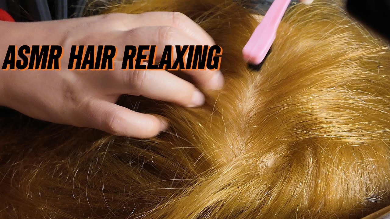 scalp scratching #asmr #dandruff #relaxing