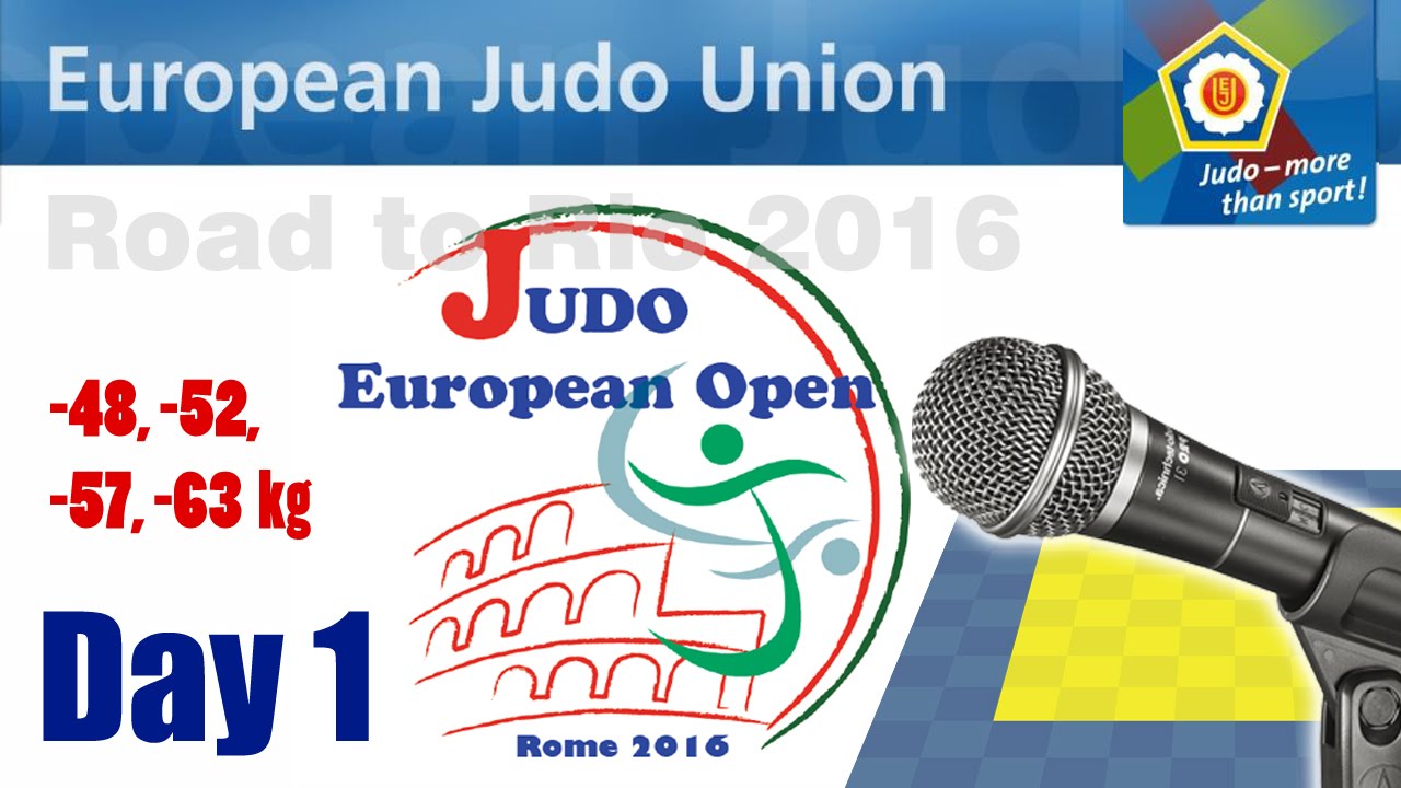 European Judo Open Women - Rome 2016 - day 1