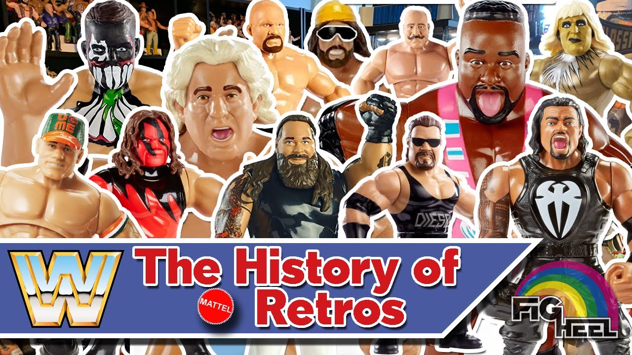 The History of WWE Mattel Retro Action Figures (Series 1-10)