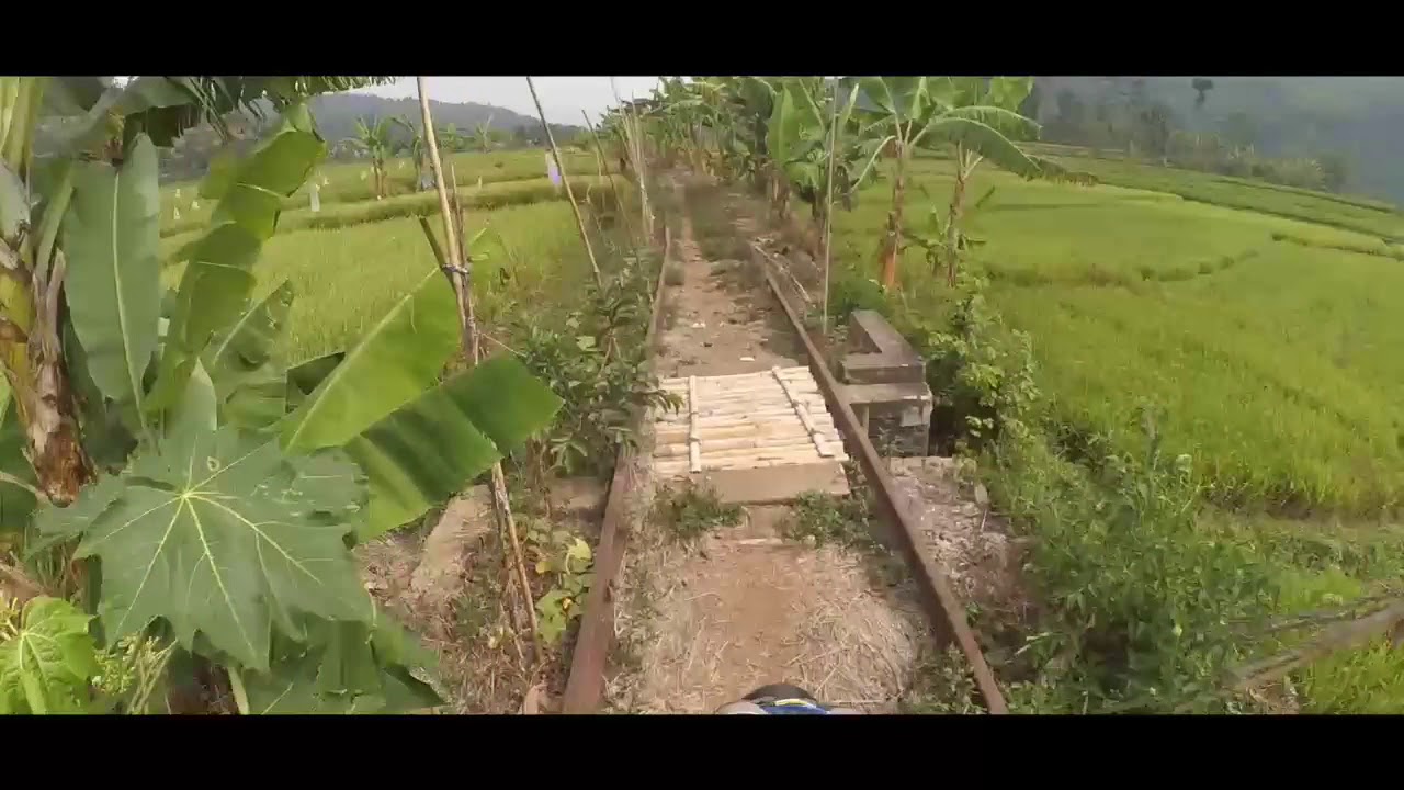 Penyusuran bekas jalur kereta Soreang - Ciwidey part 4 Rancagoong-Cikabuyutan