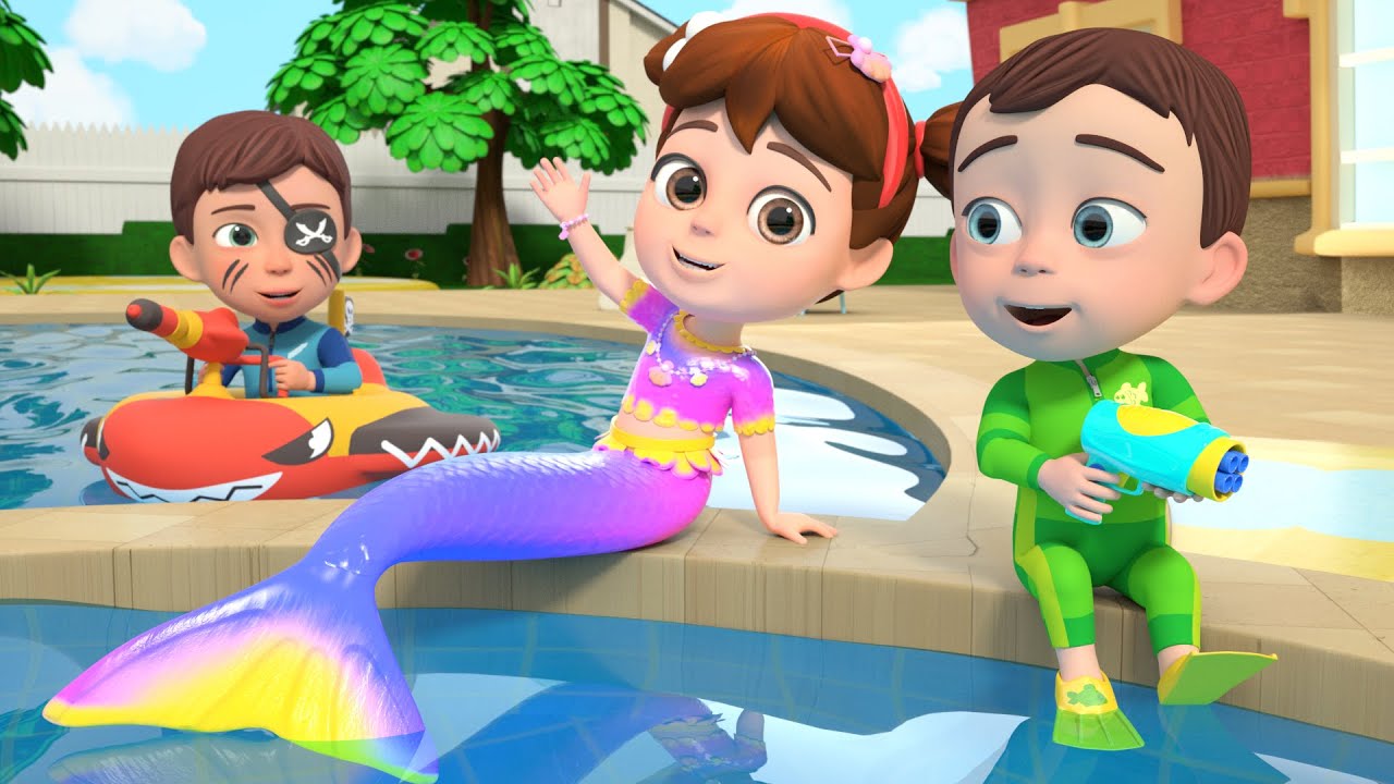 Little Mermaid Girl + MORE Lalafun Nursery Rhymes & Kids Songs