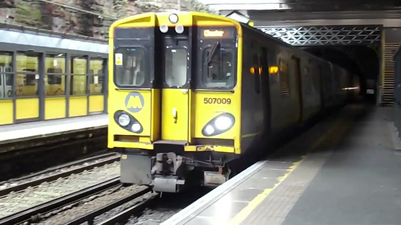 Merseyrail at Green Lane 7th March 2022