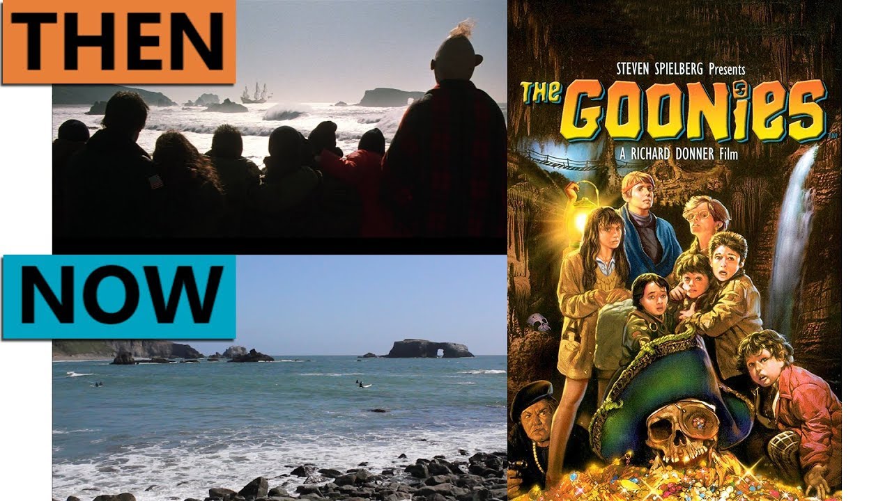 The Goonies | Then & Now 1980s Oregon | Filming Locations Astoria Cannon Beach