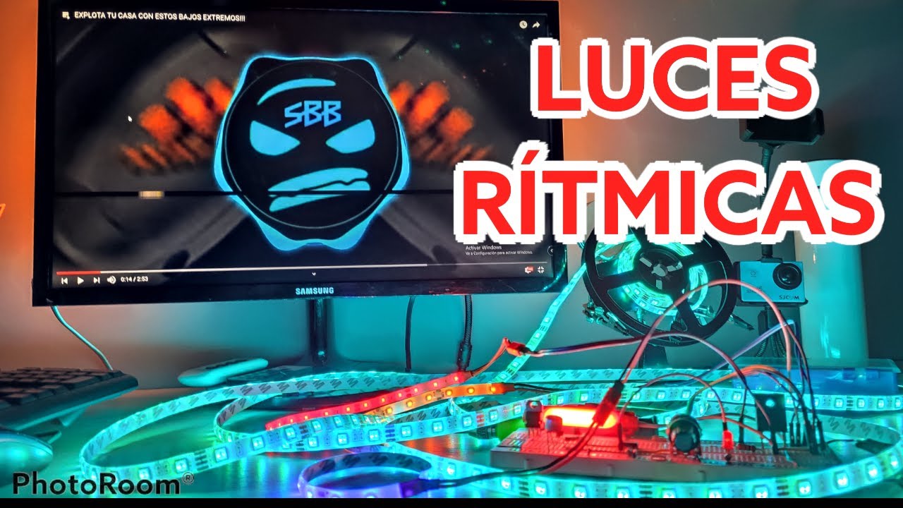 Luces Audioritmicas CASERAS con Tiras LED