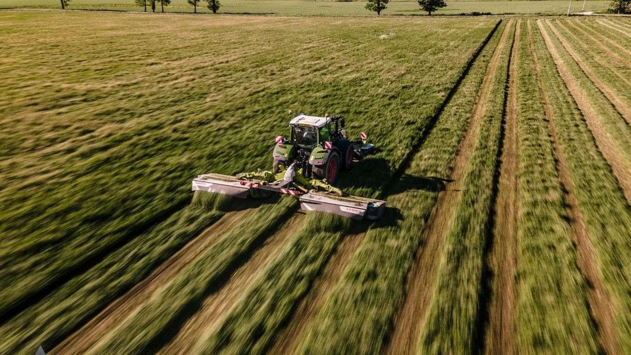Falciatura 2021 | Fendt 718 & falciatrice tripla Claas 8500 rc e 3200 rc | Di Giacomo | 4K