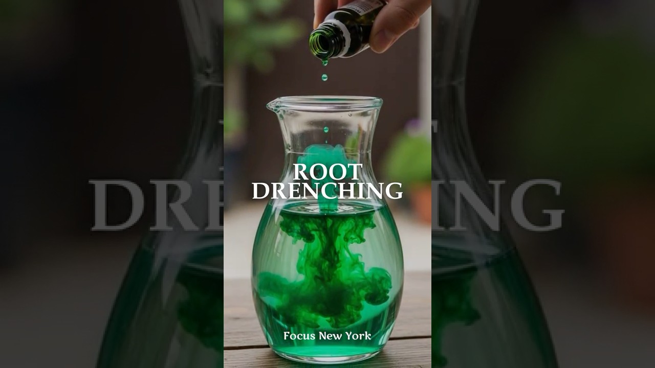 Root Drenching: The Secret Reset Your Plants Need  #rootsandroasts