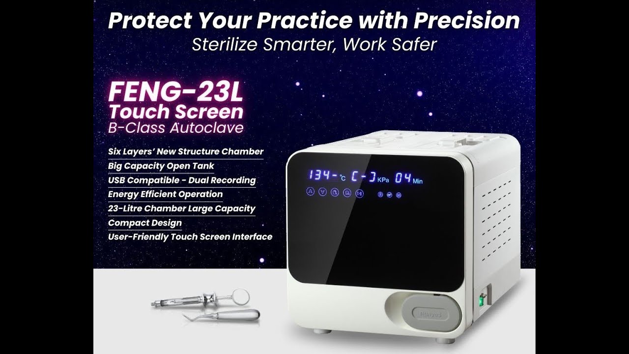 Runyes Feng 23L B class Autoclave
