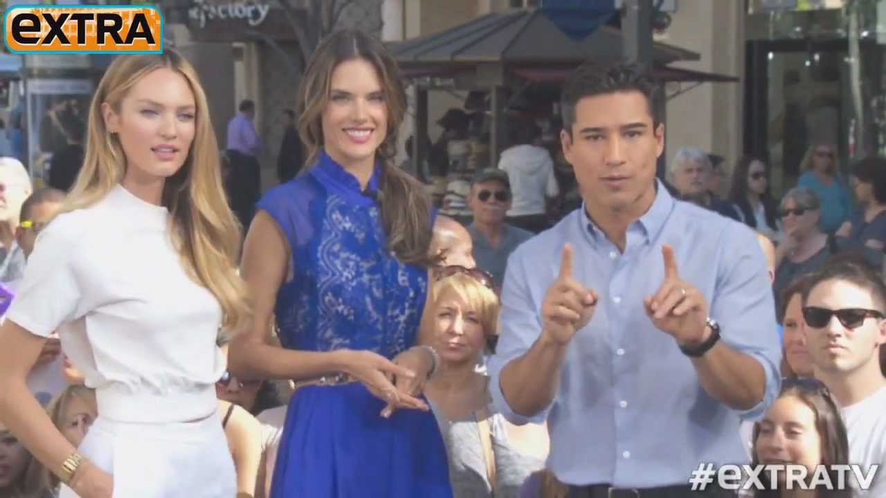 ExtraTV: Victoria's Secret Angels Candice Swanepoel and Alessandra Ambrosio on Super Sexy Summer Fun