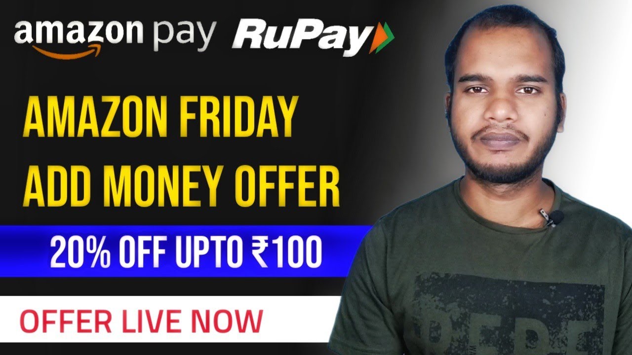 Amazon Friday Add Money Offer Rupay Platinum Debit Card