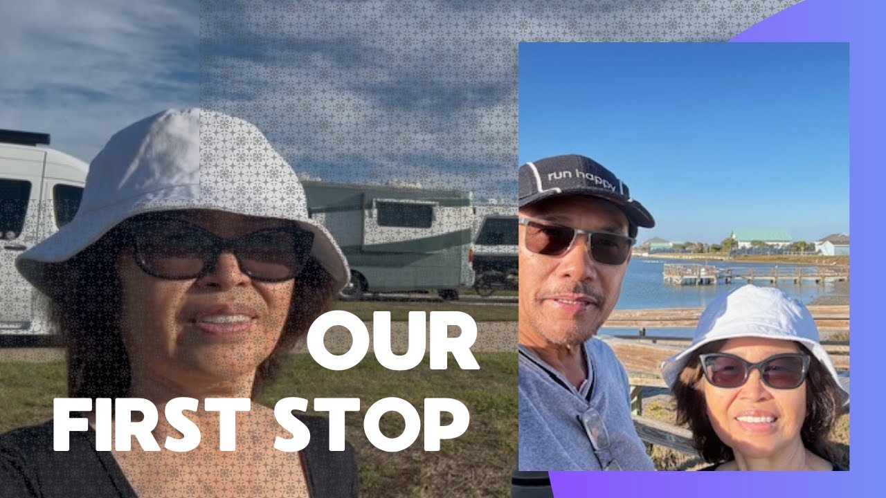 Houston To Space X! RV Trip Day 1 at KOA Rockport