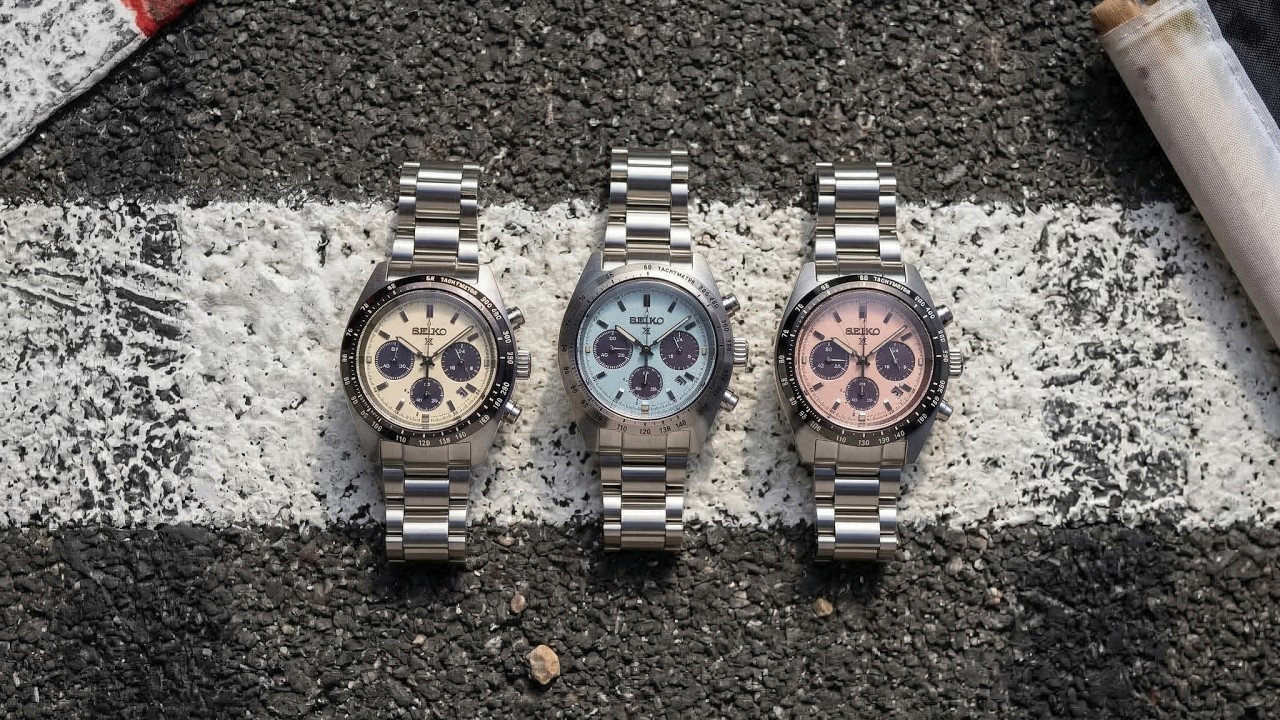 Новые спидтаймеры Seiko - SSC961, SSC963 и SSC965