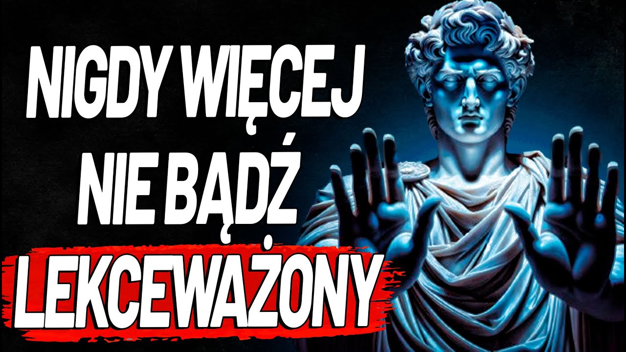 8 MIAŻDŻĄCYCH technik stoickich, aby poradzić sobie z BRAK SZACUNKU | Stoicyzm