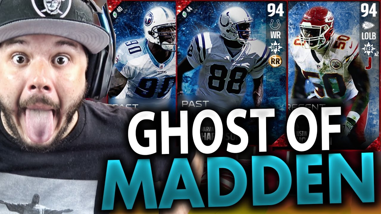 OMG 5 GHOST OF MADDEN PACKS!! 94 OVR PULL  - MADDEN 17 ULTIMATE TEAM PACK OPENING