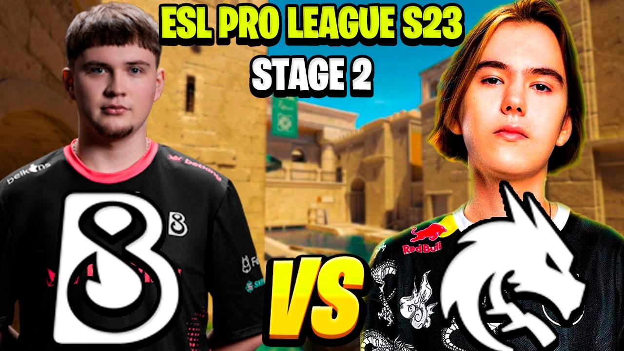 SPIRIT VS B8 - ESL PRO LEAGUE S23! SPIRIT ВЫХОДЯТ НА 3 0 ???