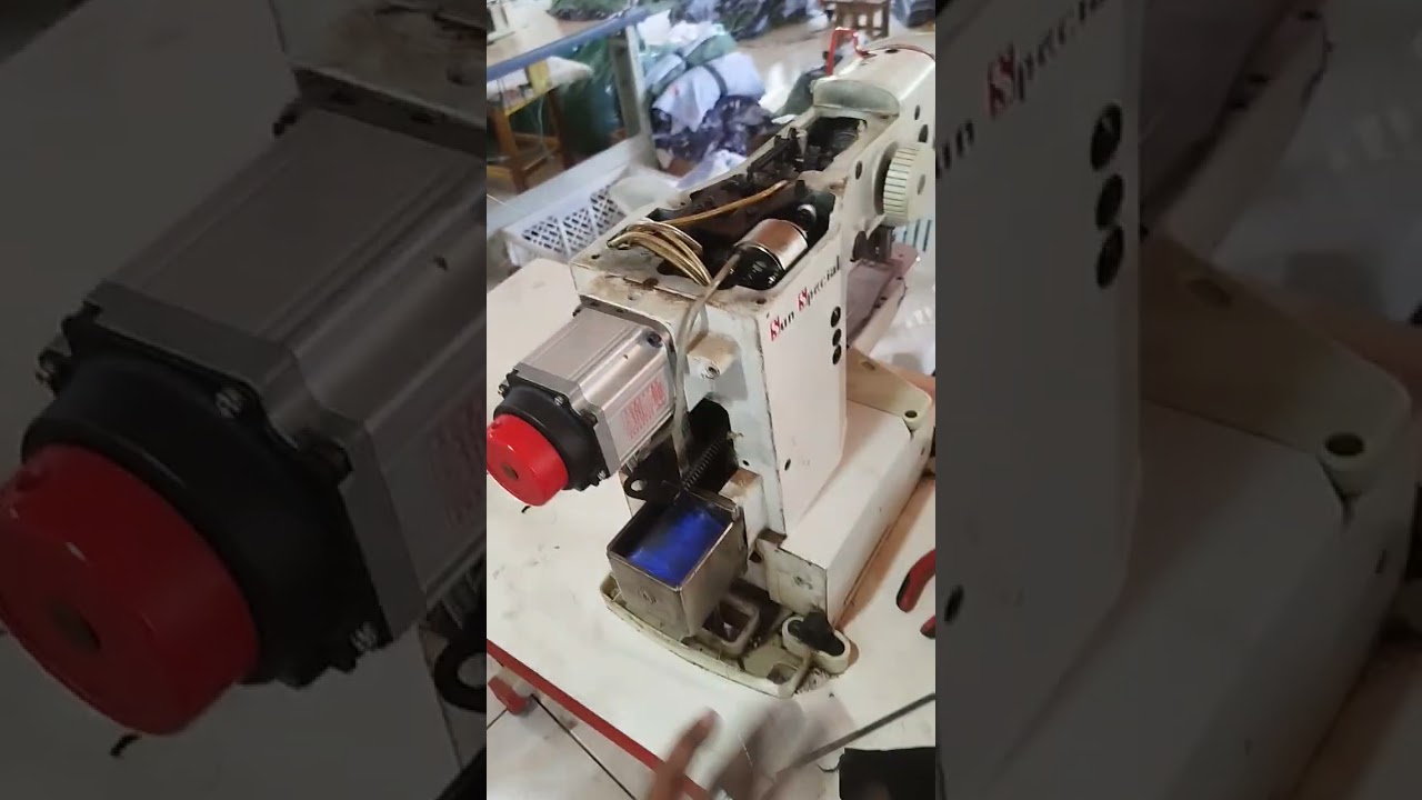 Travet eletrônico com problema no calcador 