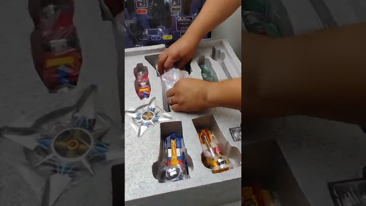 Carbotix Blitzway Voltron Golion Unboxing