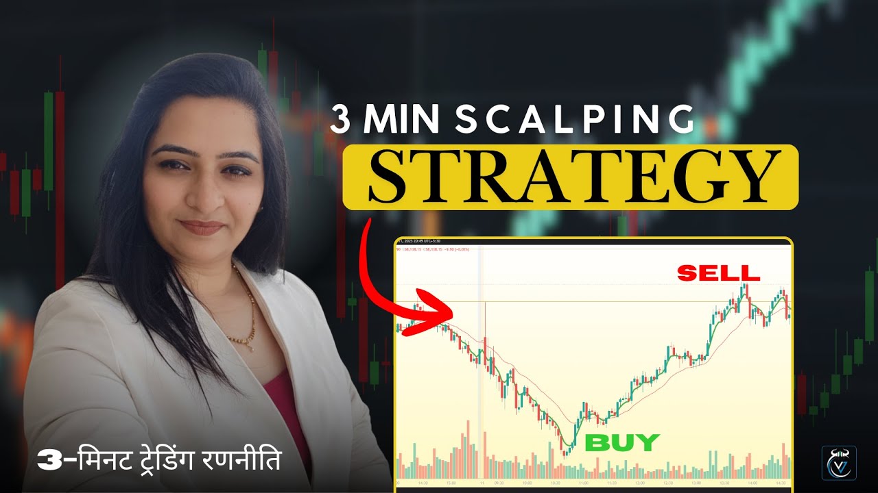3-Min Scalping Strategy | Moving Average Crossover | NIFTY Use This 3 Minute Scalping Technique