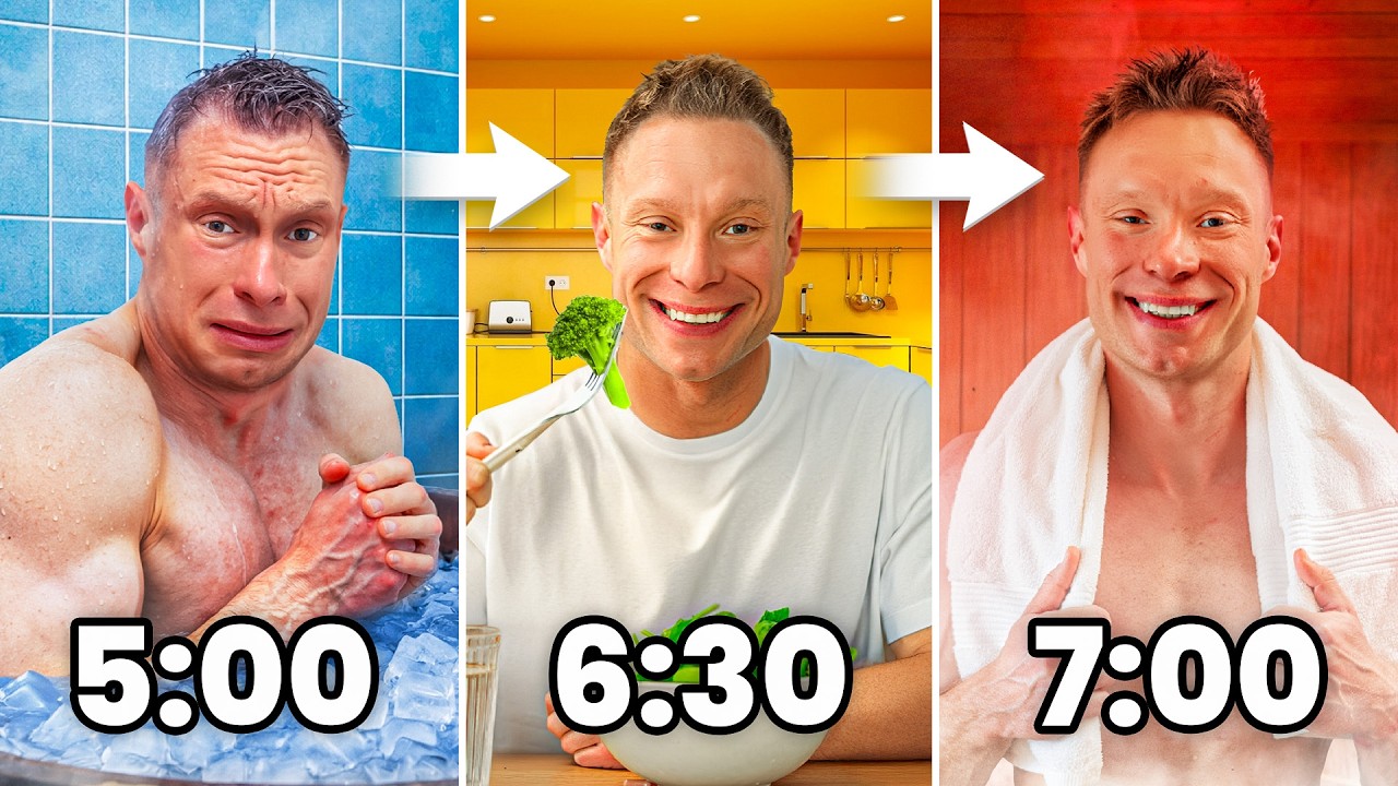 Sprawdziłem na sobie IDEALNĄ PORANNĄ RUTYNĘ!