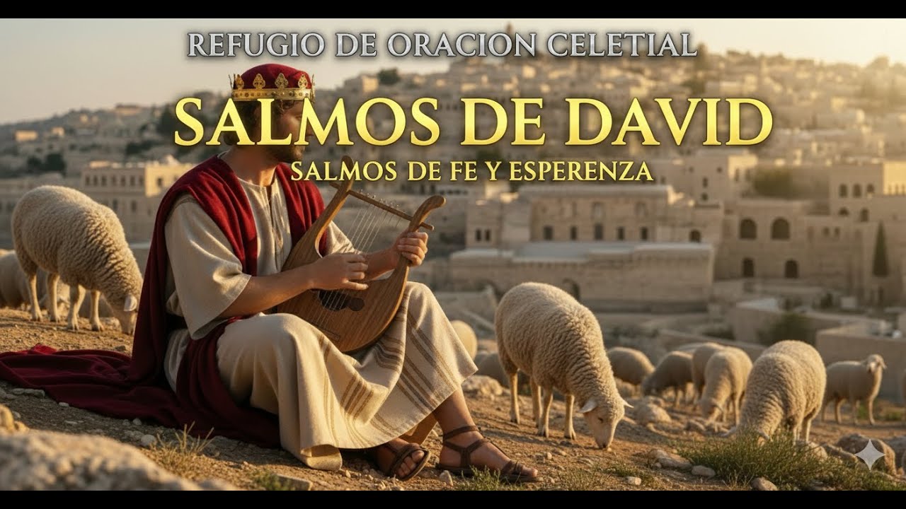 SALMOS DE FE Y ESPERANZA EN  DIOS | Cuando Mis Fuerzas Se Apagan, Dios Me Sostiene #músicahebrea