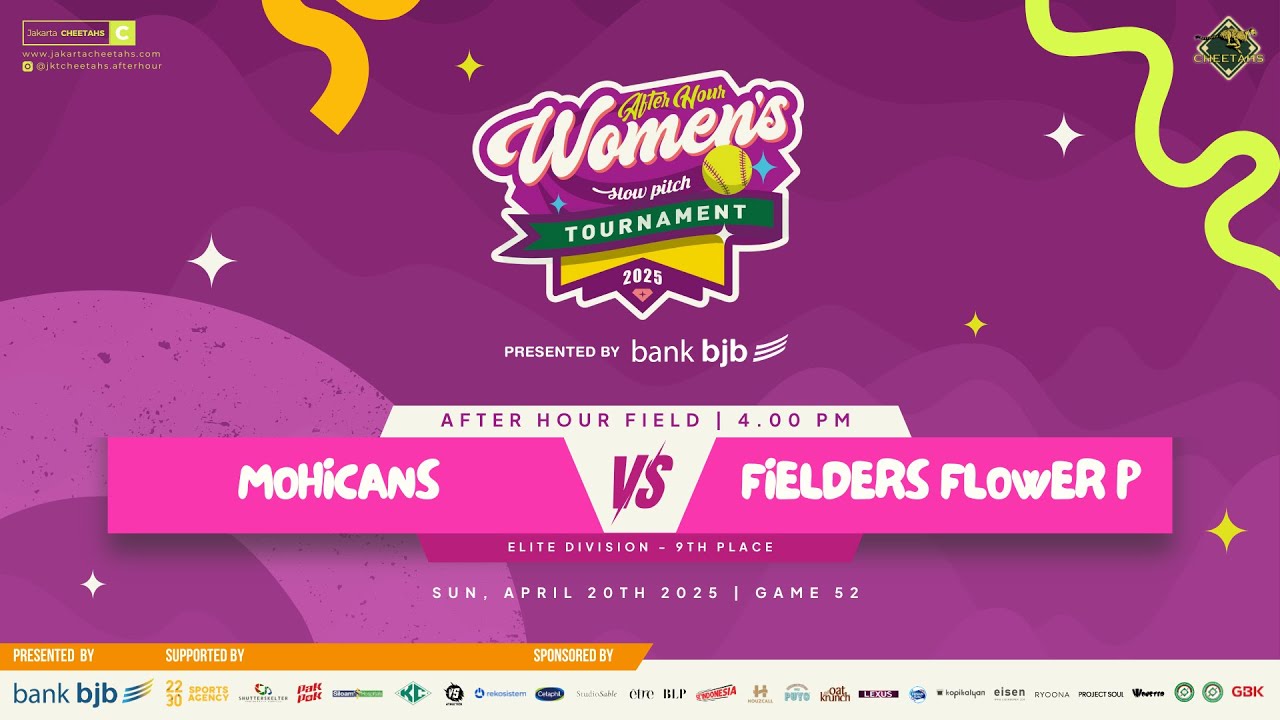 After Hour Women's - Mohicans vs Fielders Flower Power