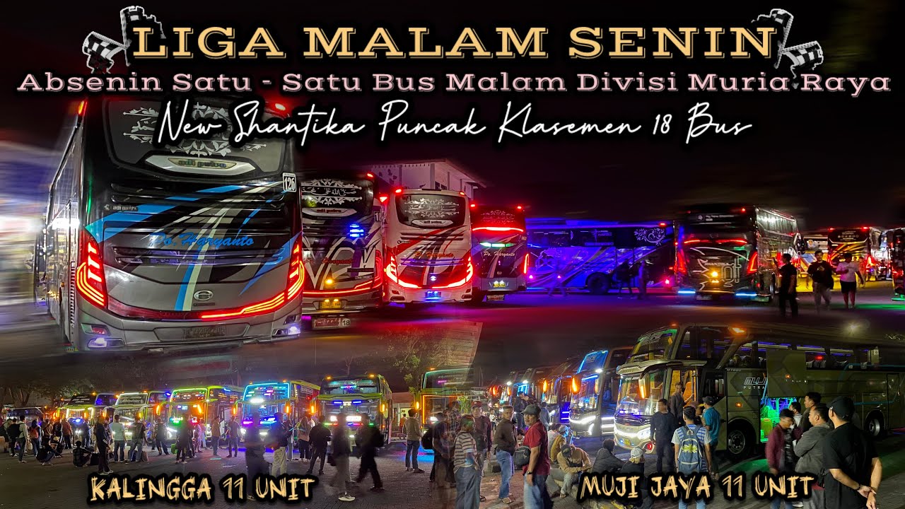 Liga Malam Senin‼️Dominasi Kuat New Shantika, Haryanto & Sahaalah. Kalingga & MJPM Jalan 11 bus🔥