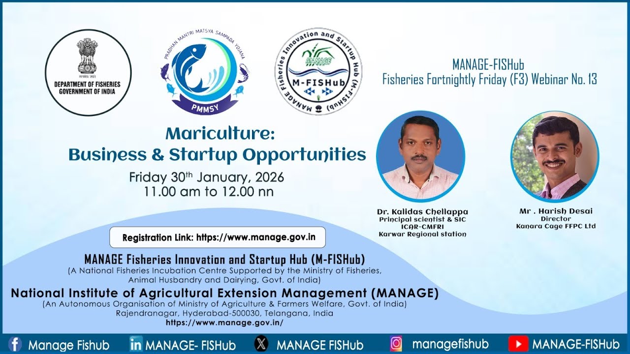 MANAGE-FISHub Fisheries Fortnightly Friday (F3)  
