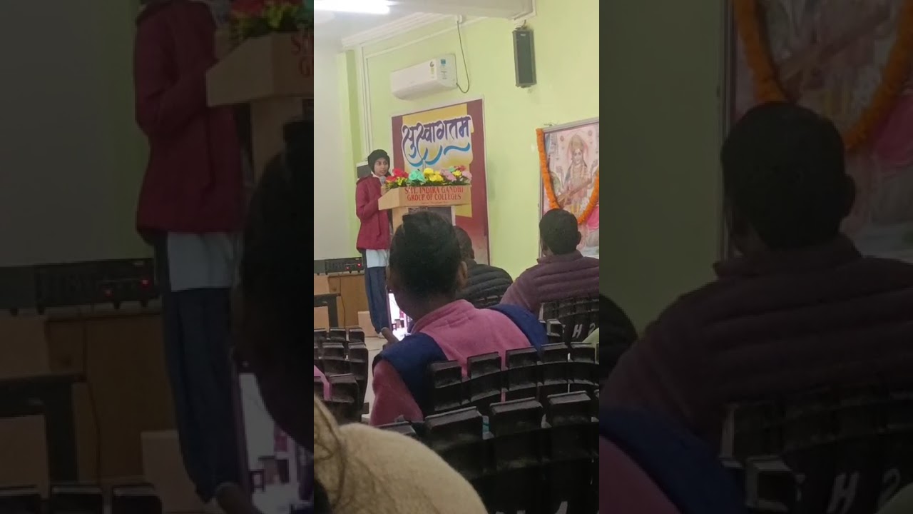 Rcr's lines presentation on youth day 