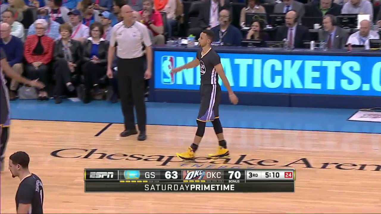 Golden State Warriors vs Oklahoma City Thunder - Highlights | February 27, 2016 | NBA 2015-16 Season
