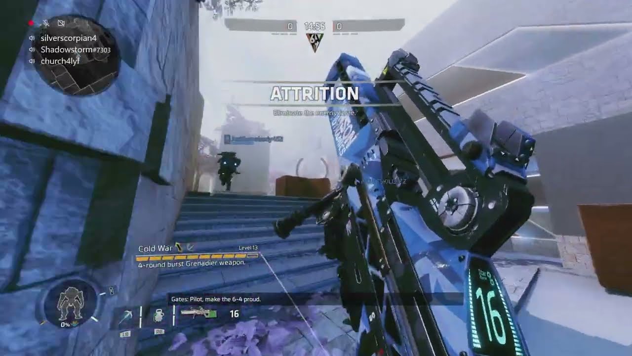 Titanfall 2 3v3 Attrition on Glitch June 29th 2025