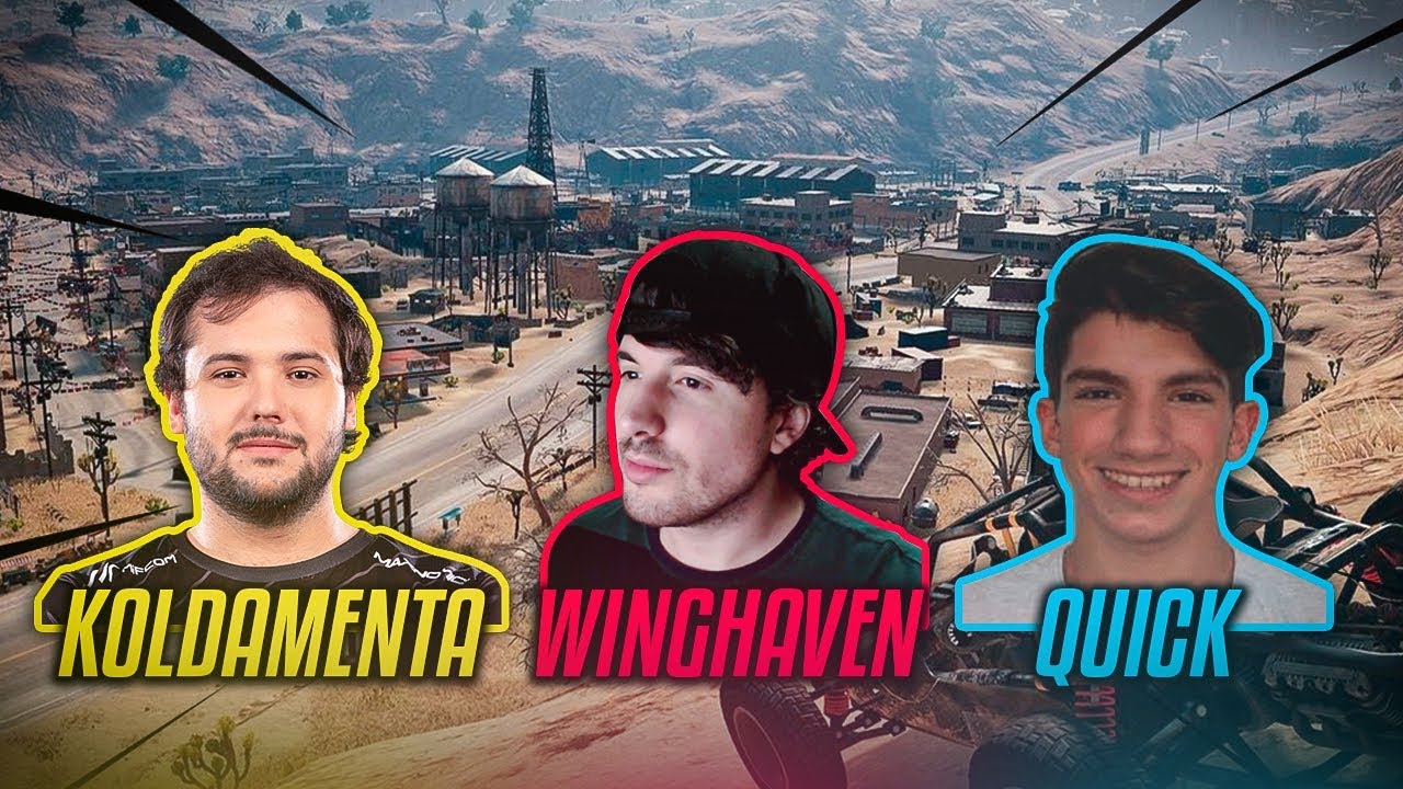 😱 Vuelve el TR&Iacute;O M&Aacute;GICO a PUBG! 😱 Quick, Koldamenta y Winghaven! GAMEPLAY ESPA&Ntilde;OL😱