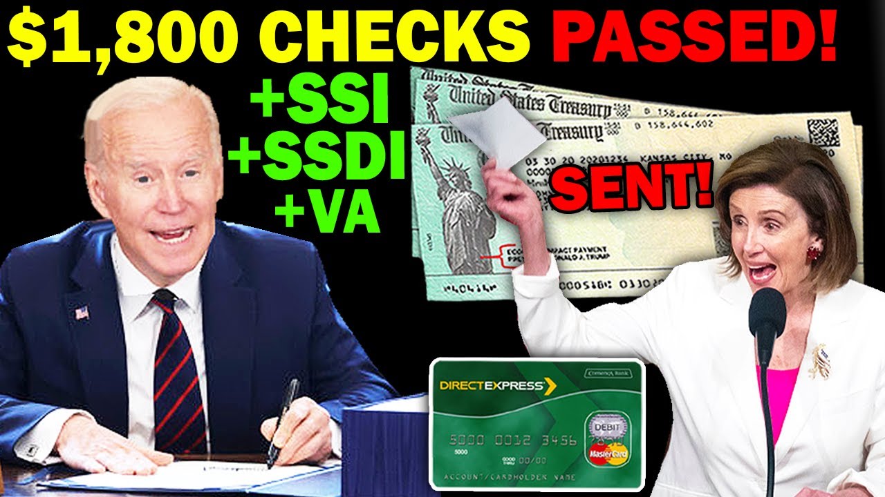 $1,800 CHECKS WERE PASSED! CHECK DEPOSIT DATE! STIMULUS COMING! $2000 Fourth Stimulus CHECK Update