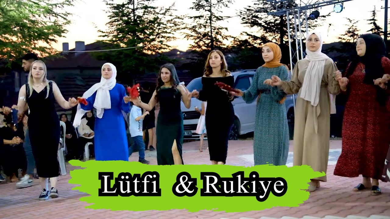 Lütfi & Rukiye Düğün Töreni - Stranbej Yusuf - Kulu Kırkpınar Halaylar part 3 BaşaranVideo®