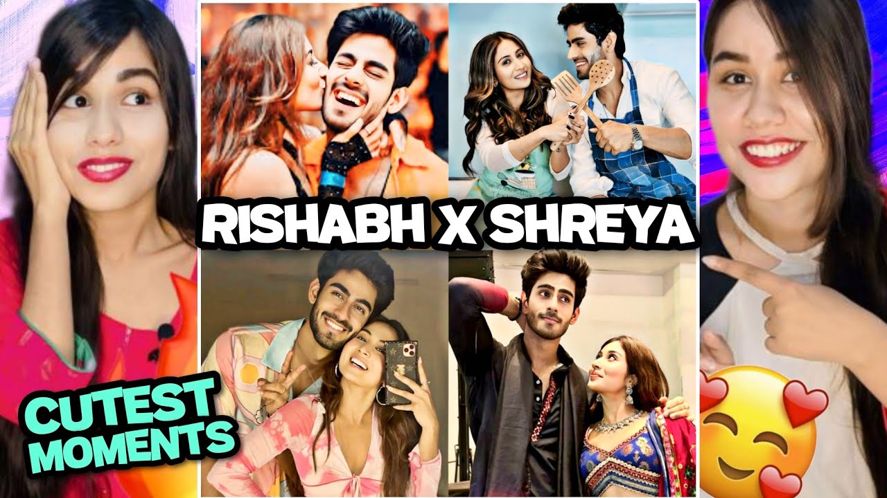 RISHABH ❤️ SHREYA (#RISHYA) Cutest & Chaotic Moments Reaction | Ashmah2.0 | Trending Couple Reels