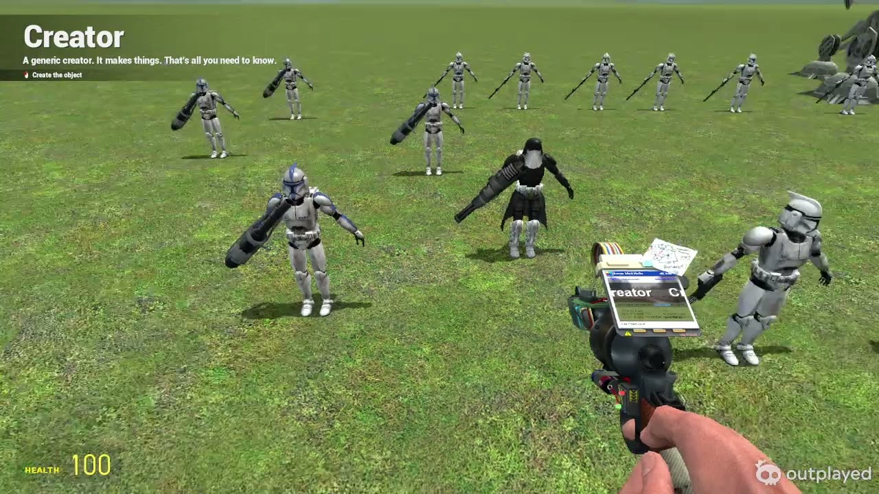Garry's Mod video. Mar 18, 2026 Star Wars MPC Wars